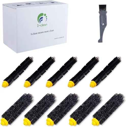 Roomba Kits de reabastecimiento, 10 paquetes de accesorios de cepillo compatibles con aspiradora iRobot Roomba 650 675 690 770 780 790 (serie 600 y