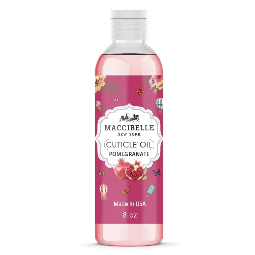 Miniatura 4 de Aceite de cutícula para uñas, tamaño de recambio para cutículas secas agrietadas (8 onzas, piña)