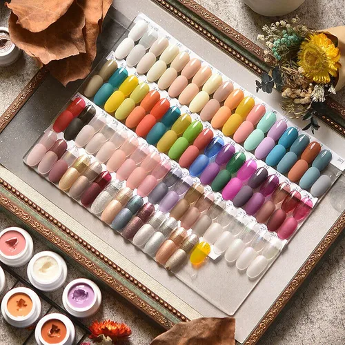 Miniatura 3 de Nail Art Gel - Esmalte de uñas en gel sólido con purpurina y barro altamente pigmentado (328)
