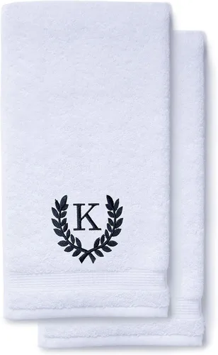 Miniatura 61 de Toallas de mano decorativas y con monograma para baño, cocina, maquillaje Regalo personalizado para boda-nupcial Toalla turca de lujo
