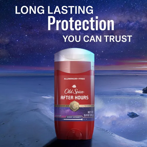 Miniatura 7 de Old Spice Desodorante sin aluminio para hombres, protección contra olores 24/7, frescura 24/7 y aroma duradero, Afterhours con aroma a especias, 3.0