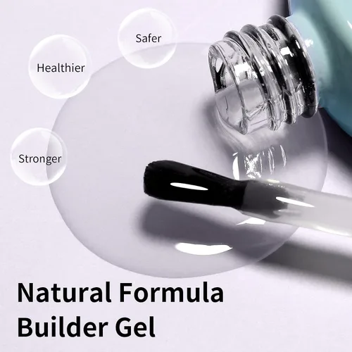Miniatura 3 de Gel constructor transparente, gel duro espesante de 0.5 fl oz para el hogar, diseño de uñas, salón de bricolaje