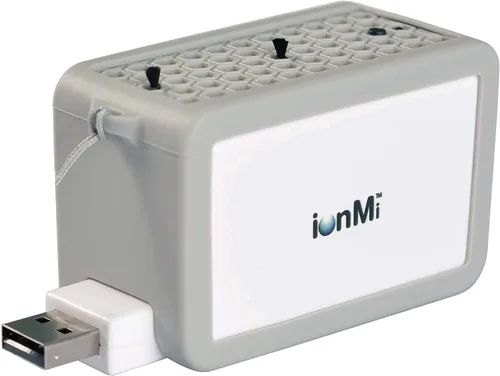 IonPacific ionMi, 2-1 purificador de viaje ionizador negativo estacionario y portátil con la más alta salida – hasta 20 millones de iones