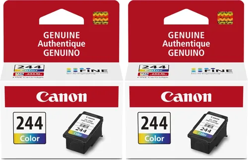 Canon CL-244 - Cartucho de tinta de color original, compatible con iP2820, MX492, MG2420/2520/2920/2922/2924/3020/2525,