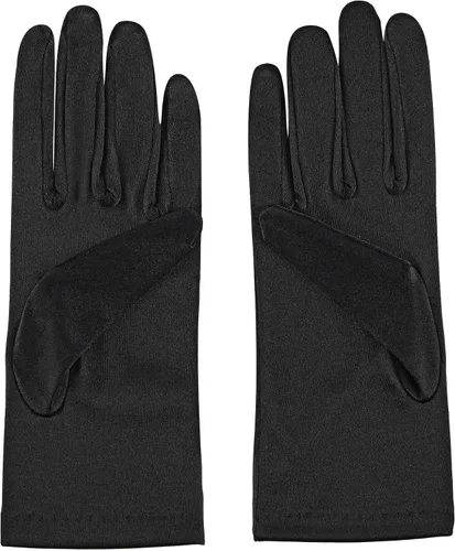 Miniatura 6 de Ayliss Guantes cortos de boda para mujer, de satén, para fiesta de ópera, de los años 20, para ocasiones especiales, vestido formal, baile, cosplay