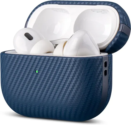 Miniatura 16 de Funda de cuero Lopie para AirPods Pro de segunda generación - Funda para AirPods Pro 2 hecha a mano - Hecha de cuero real - Cubierta protectora