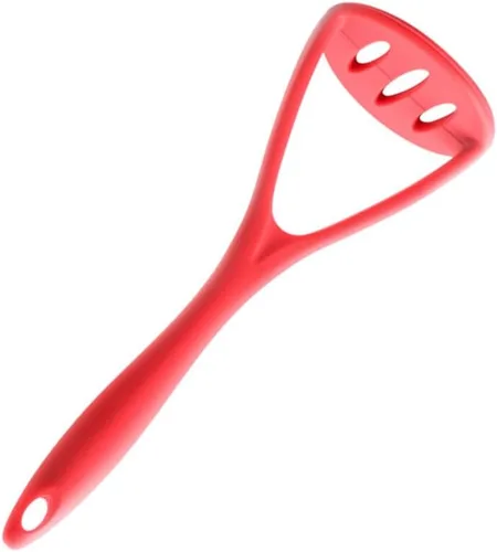 UPKOCH Triturador de patatas de silicona, herramienta de cocina pequeña, herramienta trituradora de alimentos para bebés, cortador de verduras, Rojo