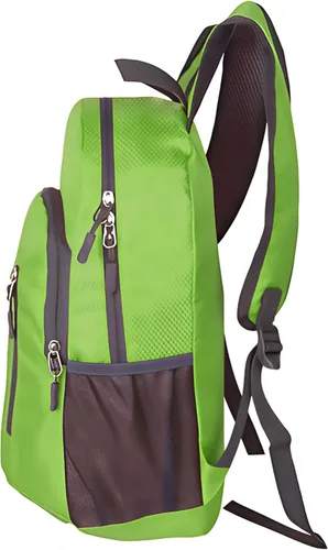 Miniatura 4 de MounTop Mochila resistente al agua plegable ligera al aire libre para viajes senderismo equitación Verde