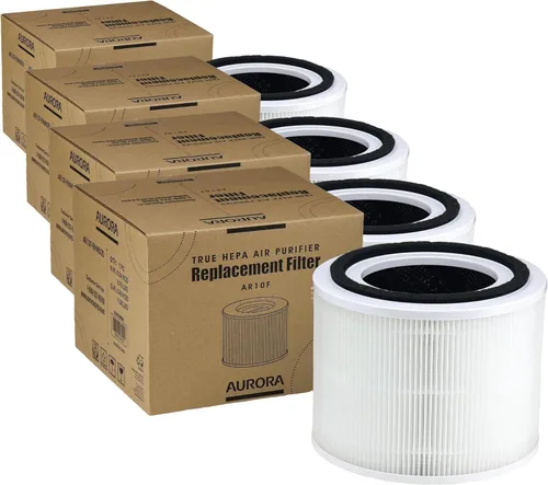 Miniatura 5 de Aurora Filtro de repuesto para purificador de aire AR10F, compatible con Aurora AR100W, filtro True HEPA H13 con filtro 3 en 1, 1 paquete