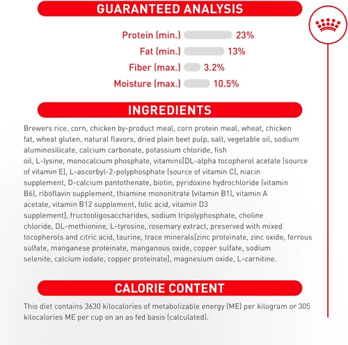 Miniatura 9 de Royal Canin Pug - Alimento seco específico para perros de raza adulta, bolsa de 10 libras