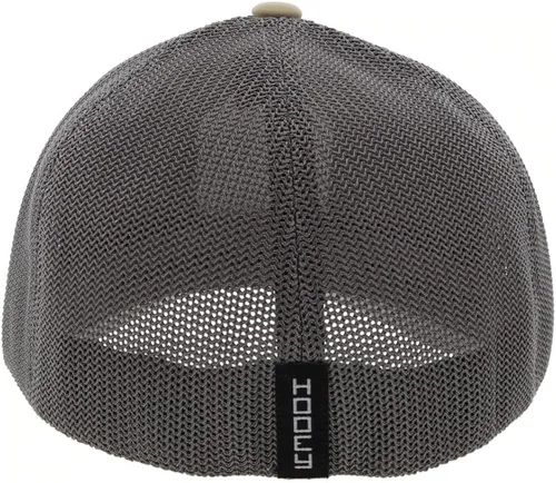 Miniatura 5 de HOOEY Cheyenne 5 paneles Flexfit - Gorro para jóvenes color bronceadogris