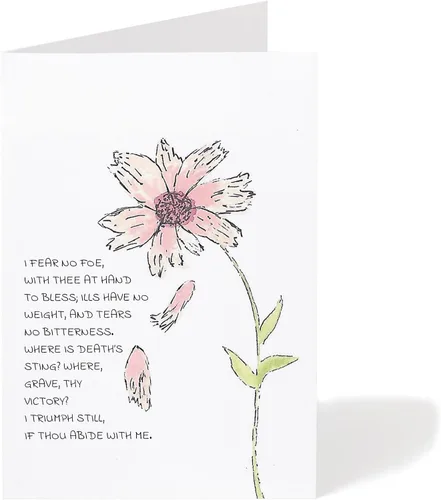 Miniatura 3 de Hymns By Hannah - Juego de 4 tarjetas de notas con sobres y sellos adhesivos para sobres, tarjetas de notas de 4 x 6 pulgadas, interior en blanco
