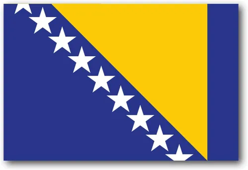 Miniatura 206 de BORED? PARACORD! Calcomanía de vinilo con bandera de país, parachoques de ventana de coche, 5 x 3 pulgadas, calidad premium, más de 200 naciones