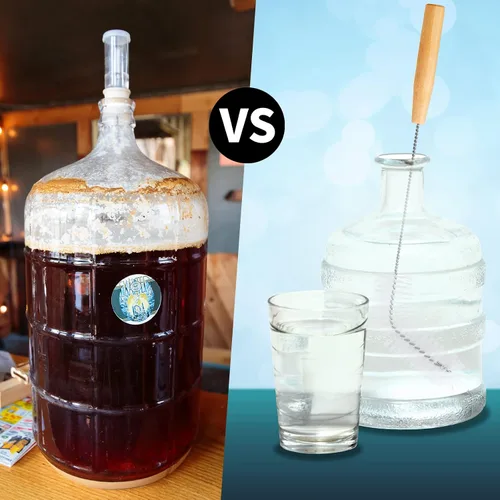 Miniatura 4 de Cepillo de limpieza Carboy de nailon de 13 pulgadas de largo con mango de madera, kit de limpieza de botellas de leche para barriles de vidrio de 1