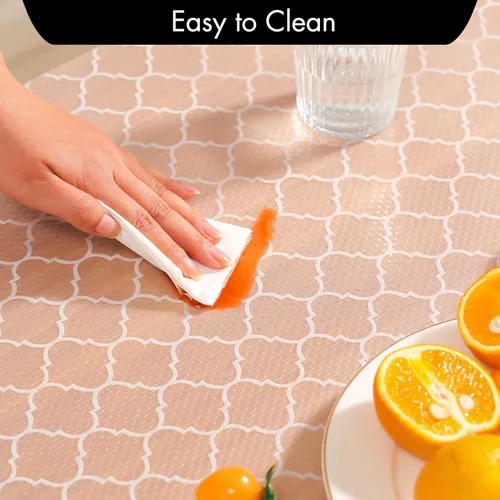 Miniatura 6 de Cooyes Revestimiento de Estante para Gabinetes de Cocina – Forro de Cajón Impermeable No Adhesivo – Material EVA Duradero Papel de Estante Fácil