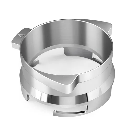 Miniatura 8 de Embudo dosificador espresso de 2.126 in para portafiltros Breville Barista (aleación de aluminio-negro)
