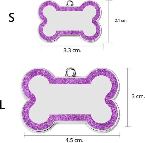 Miniatura 3 de Etiquetas para perros personalizadas para mascotas, etiquetas de nombre para perro, etiqueta para perro personalizada grabada con cualquier nombre