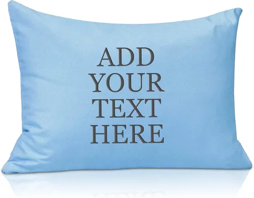 Personalized Passion Fundas de almohada para niños pequeños de 14 x 20 pulgadas, funda de almohada de microfibra cepillada suave y acogedora con