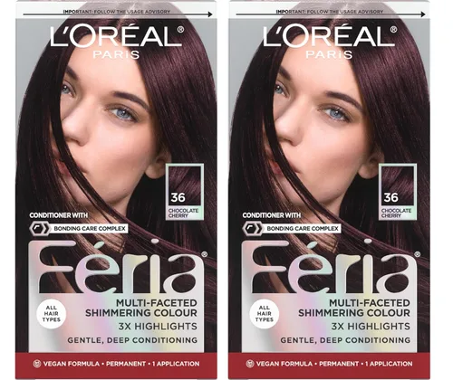 Miniatura 32 de L'Oreal Paris Feria - Tinte permanente multifacético y brillante, 60 Crystal Brown (castaño claro), paquete de 1 60 marrón claro