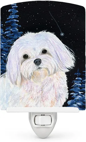 Miniatura 10 de Tesoros de la Caroline Noche estrellada Chihuahua Luz, 6" x 4," Multicolor Chihuahua 08