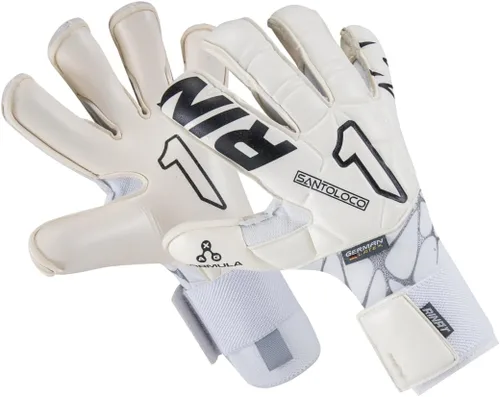 Miniatura 10 de Guantes Rinat SantoLoco PRO: Agarre de Látex AXG, Corte Ergoroll, Parte Trasera Acolchada, Cierre Ajustable de Rendimiento Élite Todo Clima.