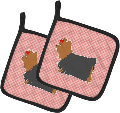 Miniatura 297 de Caroline's Treasures BB3567PTHD - Juego de soportes para ollas de cocina resistentes al calor, almohadillas calientes para cocinar, hornear, Copo