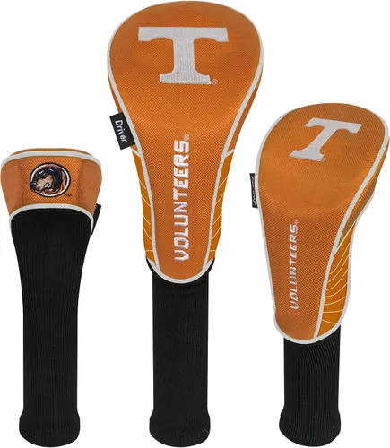 Miniatura 6 de Collegiate juego de tres protectores de palos de golf