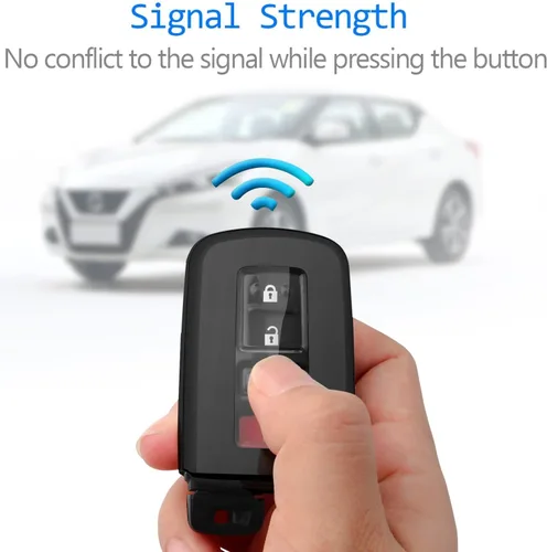 Miniatura 7 de Funda compatible con llavero para llave de Toyota, de TPU suave de alta calidad y protección de 360 grados, para Tacoma Sequoia Tundra 4Runner