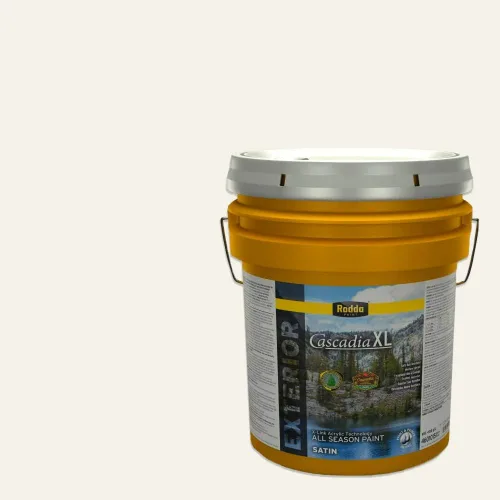 Miniatura 155 de Rodda Paint CASCADIA XL Pintura e imprimación satinada para exteriores en uno, cuarto de galón, Metropolis Mood