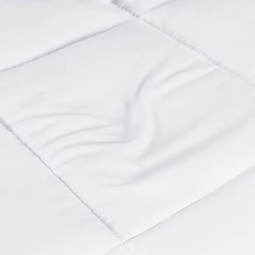 Miniatura 5 de Superior Edredón sólido de microfibra cepillada, ropa de cama alternativa de plumón, reversible, peso medio, esponjoso, decorativo, inserto