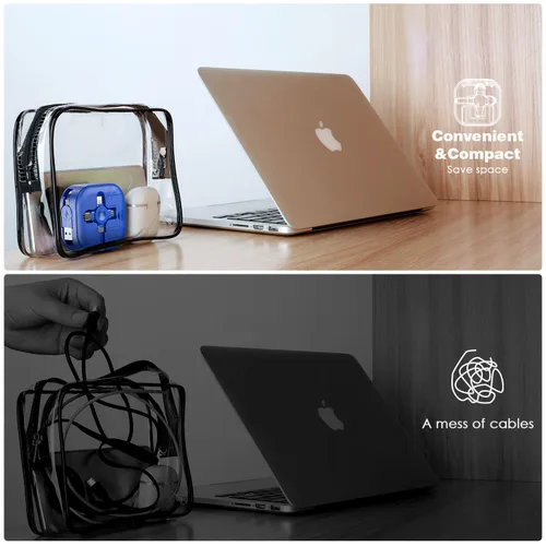 Miniatura 5 de Cable de Carga Múltiple de 4.5A, 4 Pies/Paquete de 2 Cargadores Múltiples para Todos los Dispositivos Cable Retráctil 3 en 1 para Automóvil Cable