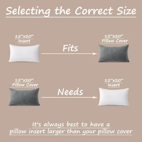 Miniatura 6 de OTOSTAR Inserto de almohada decorativa de alta calidad para sofá, mullido, relleno de almohada interior para cojín decorativo para sofá, cama, sofá