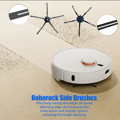 Miniatura 7 de Eifrthe Piezas de repuesto Q7 compatibles con Roborock Q7 Q7+ Q7 Max Q7 Max+ Robot Aspirador, 2 cepillos principales, 6 almohadillas de tela