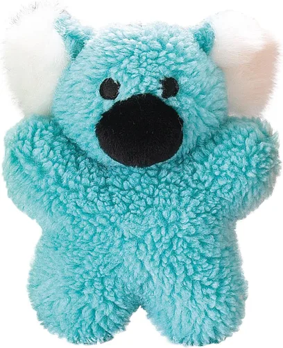 Zanies Cuddly Berber Baby Koala - Juguetes para perros, color azul, 8 pulgadas