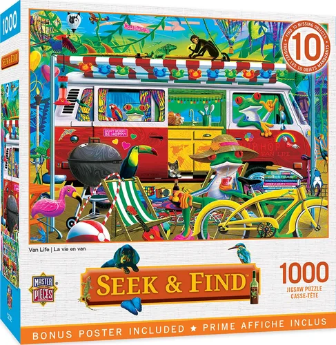 Miniatura 7 de MasterPieces Rompecabezas de 1000 piezas para adultos, familia o jóvenes, antigüedades a la venta, 19.25 x 26.75 pulgadas