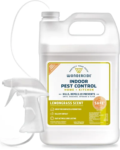 Miniatura 10 de Wondercide – Rociador de control de plagas de interior para hogar y cocina – Insecticida y repelente de hormigas, cucarachas, arañas, moscas