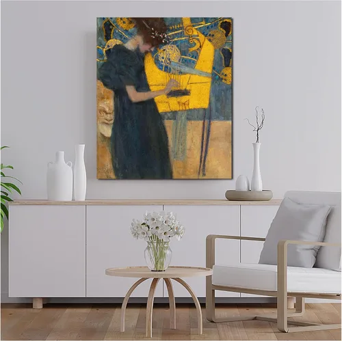 Miniatura 64 de A&T ARTWORK Campo de trigo con cipreses de Van Gogh Las reproducciones de arte clásico mundial, impresiones en lienzo giclée para decoración