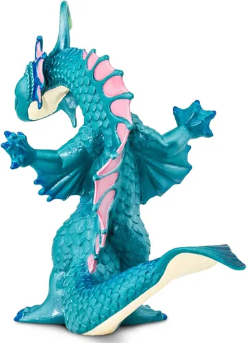 Miniatura 7 de Safari Ltd. Figura de dragón oceánico, figura detallada de dragón de 6 pulgadas, juguete mítico para niños, niñas y niños a partir de 4 años