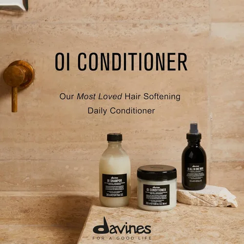 Miniatura 2 de Davines OI Conditioner, Rich Creamy Hydrating Conditioner for All Hair Types - Accelerates Drying, Protects Structure & Adds Shine with Antioxidant