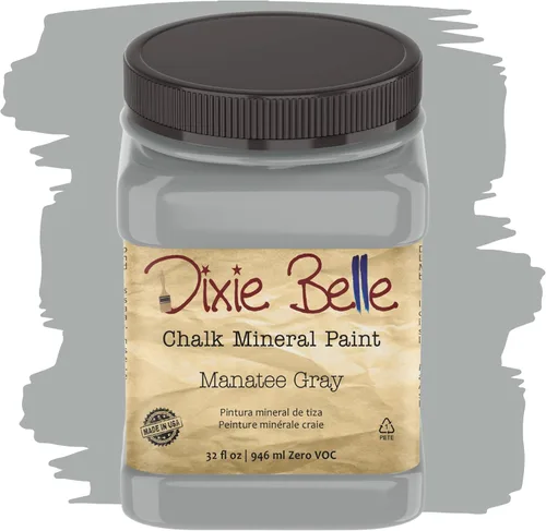 Miniatura 13 de Dixie Belle Paint Company - Pintura con acabado de tiza para muebles, color negro (Caviar), 1 galón, 128 fl oz, pintura mineral color rosa intenso