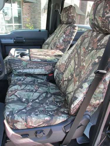Miniatura 4 de Durafit Seat Covers F486-DS1 Camo-2014 fundas camufladas para asientos para Ford F150 2015 F250/F550 XLT y Lariat 40/20/40 con asiento dividido