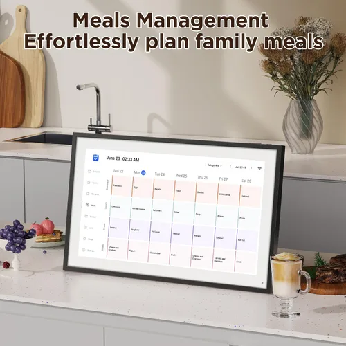 Miniatura 5 de LOOFII Calendario Digital Inteligente de 10.1 Pulgadas – Planificador Familiar y Calendario con Pantalla Táctil HD, Tabla de Tareas y Planificador