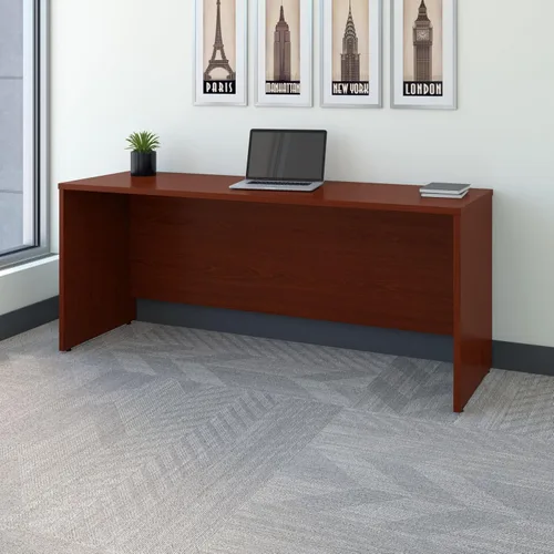 Miniatura 2 de Bush Business Furniture Series C - Mueble de escritorio de 60 cm x 30 cm (23.6 pulgadas x 11.8 pulgadas)., Madera, Mahogany