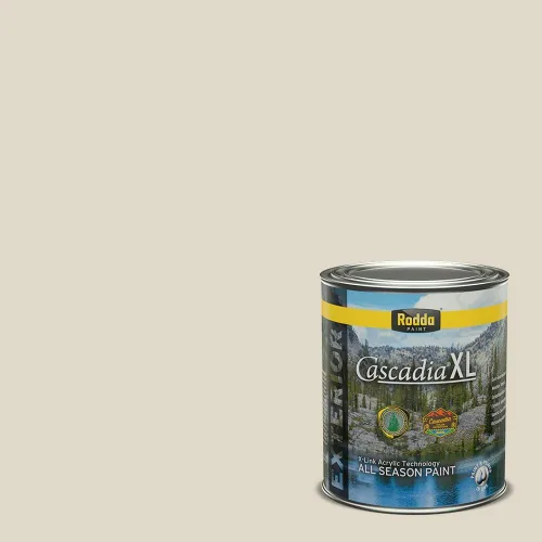 Miniatura 122 de Rodda Paint CASCADIA XL - Pintura e imprimación satinada para exteriores en uno, cuarto de galón, azul Madonna
