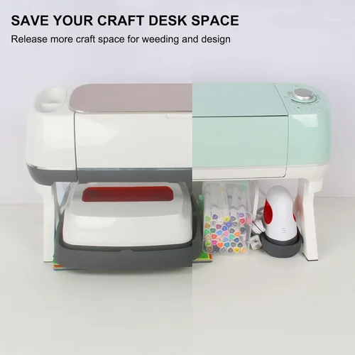 Miniatura 5 de LOPASA Patas de soporte compatibles con Cricut Maker 4,3 y Explore 4,3, Air 2, organización y almacenamiento de máquinas, accesorios de escritorio