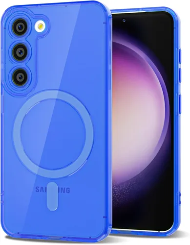 Miniatura 35 de Svanove Funda para Samsung Galaxy S22 Transparente Compatible con Magsafe Silicone, Funda Magnética Mag Safe Transparente Delgada Bonita, Estética