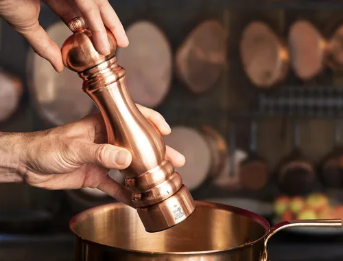 Miniatura 5 de Peugeot Paris Chef - Molinillo de sal u'Select chapado en cobre, 8.7 in - 9 pulgadas
