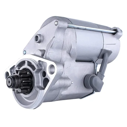 Miniatura 2 de RAREELECTRICAL Motor de arranque compatible con Mc35 G6035 Segadora delantera Tt45a Tt50a Tc48da Tc55da Tractor compacto diesel en sentido horario