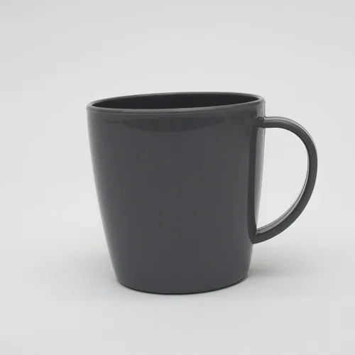 Miniatura 4 de Taza y tapa con un agujero para pajilla, para niños, enfermería, viajes, sin BPA, no tóxico, horno de microondas, apto para lavavajillas, Gris