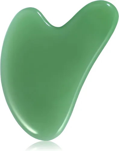 Miniatura 17 de rosenice Gua Sha - Herramientas faciales de guasha negra, piedra de jade Gua Sha para el cuidado de la piel facial, tensiones corporales faciales
